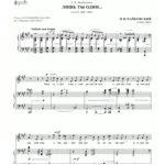 voc/ ЧАЙКОВСКИЙ П_ романс “Лишь ты один”, клавир, 3 cтр =/= TCHAIKOVSKY_ “Lish´ Ty Odin”, voc.score