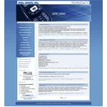 Дизайн шаблон сайта от Zcasher №1