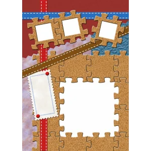 Фотошаблоны для оформления детского альбома