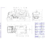 Передвижная автомастерская на шасси автомобиля КАМАЗ