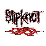 Машинная вышивка логотип группы  SlipKnot