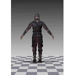 3д средневиковый воин