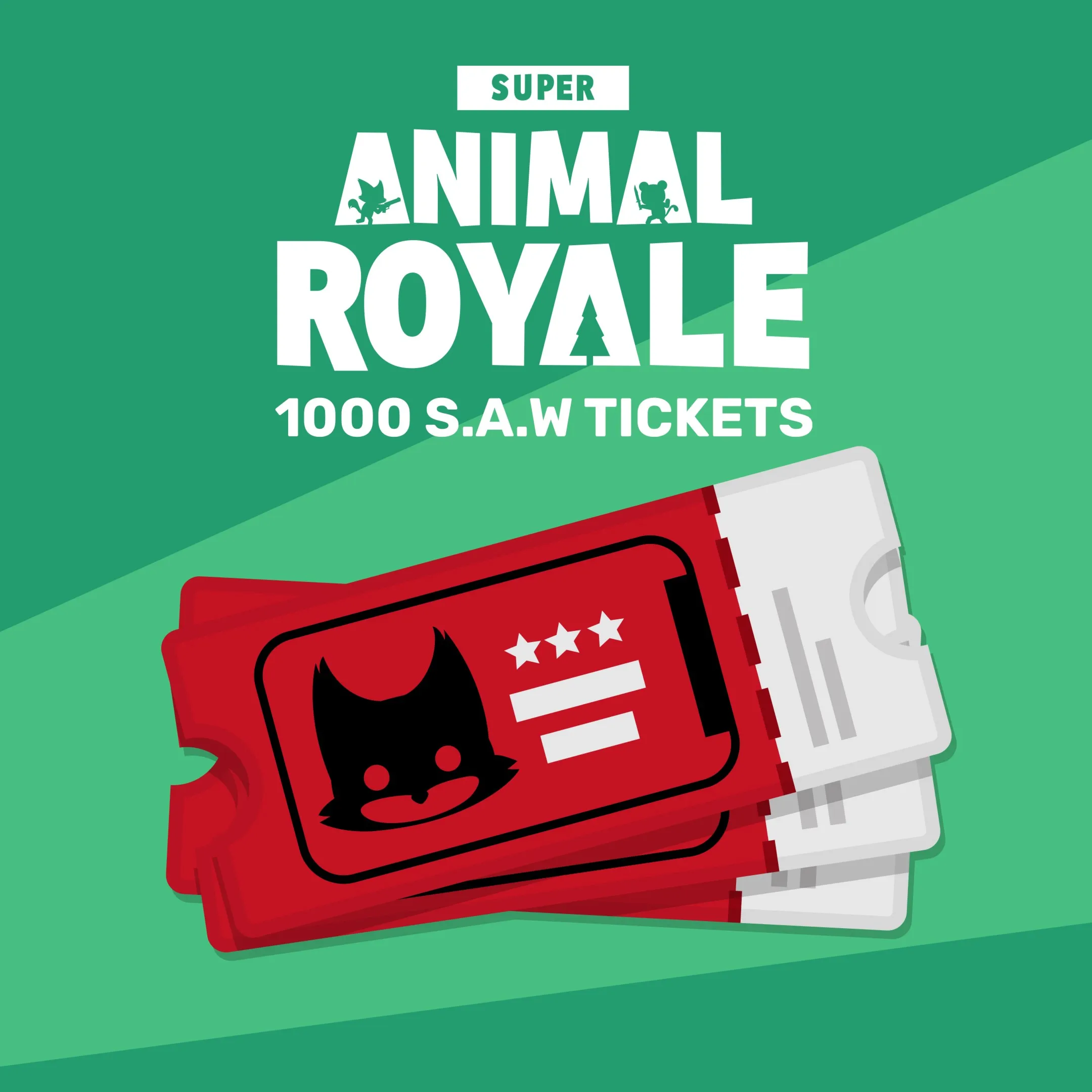 Super Animal Royale - 1000 SAW Tickets | XBOX | На любой аккаунт