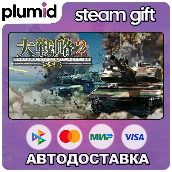 SSB2 Steam Gift / Россия + МИР / АВТО