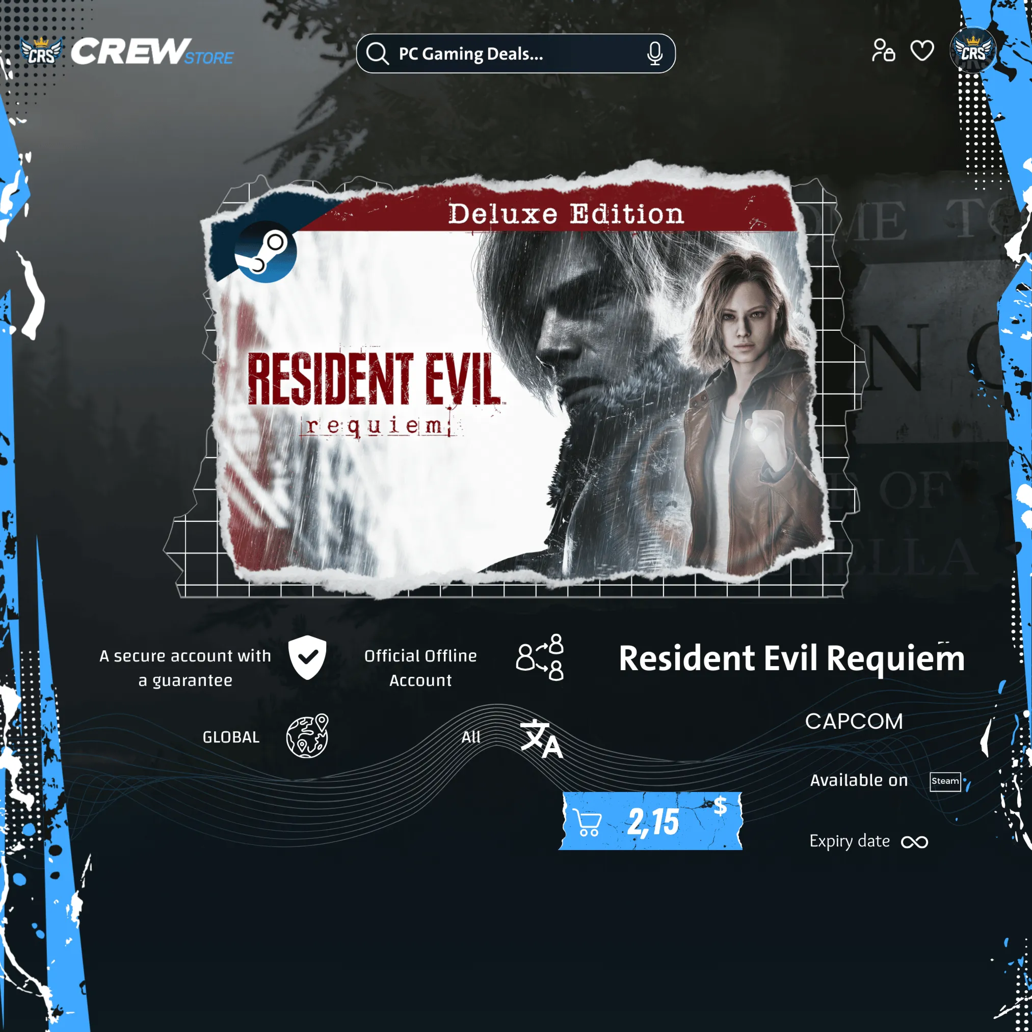 Resident Evil Requiem Делюкс-издание | Все DLC | Без региональных ограничений