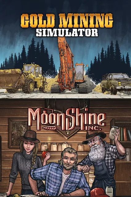 Gold  Spirits bundle: Gold Mining Simulator  Moonshine Inc. | XBOX | На любой аккау