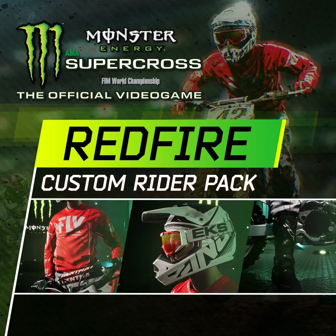 Monster Energy Supercross - Redfire Custom Rider Pack | XBOX | На любой аккаунт