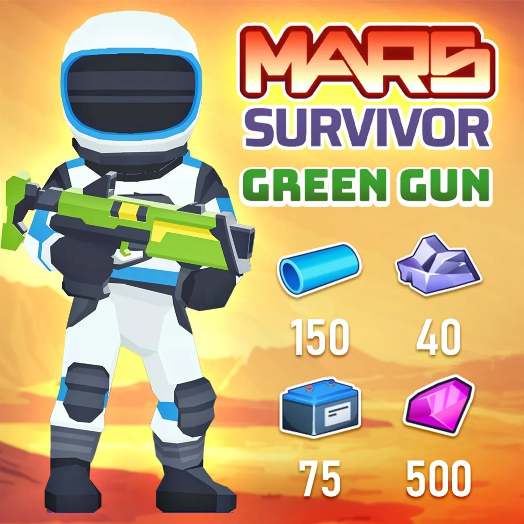 Mars Survivor: Green Gun | XBOX+PC | На любой аккаунт