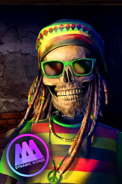 AAA Dynamic Scenes - Happy Reggae Skeleton Dynamic Scene | XBOX | На любой аккаунт