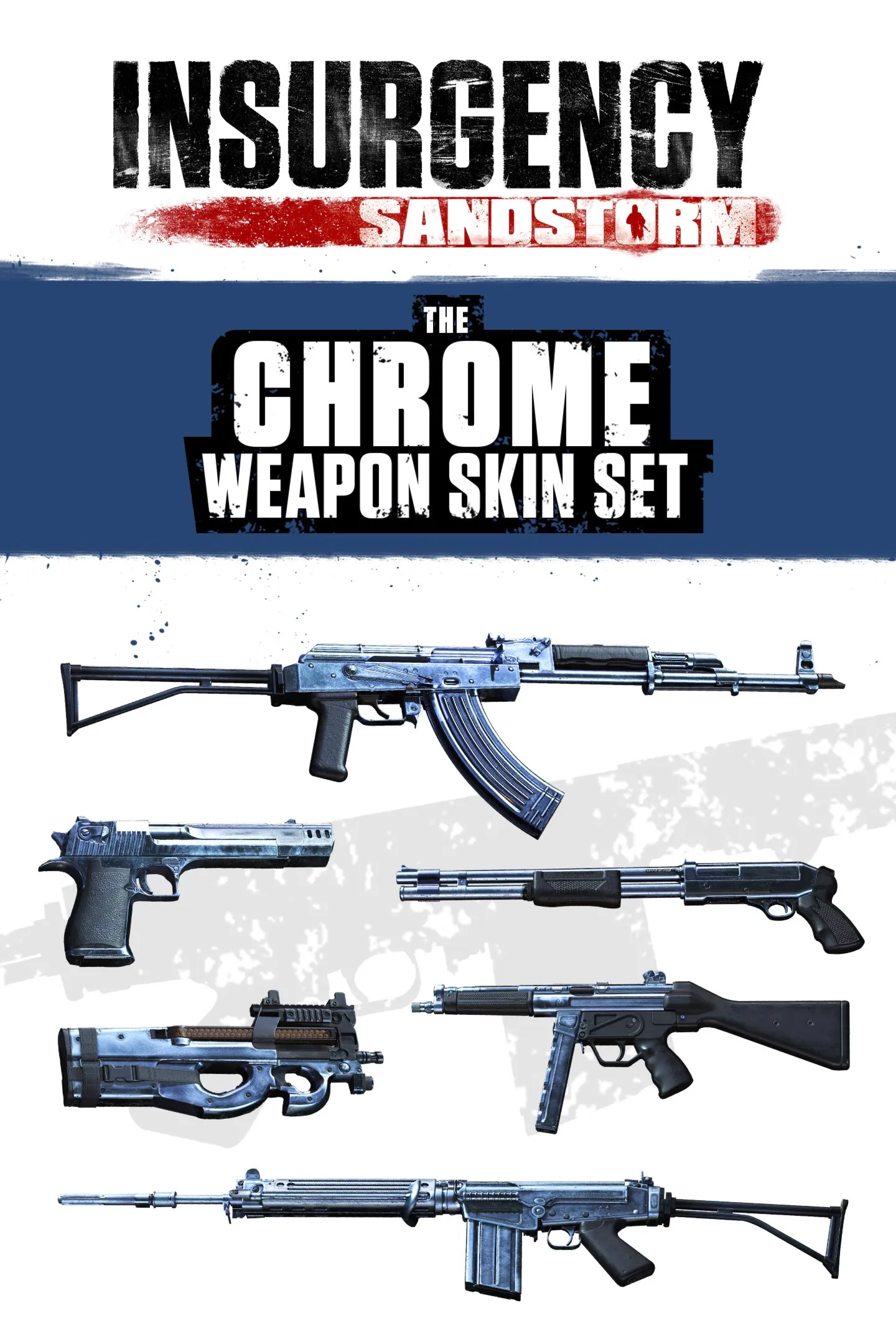 Insurgency: Sandstorm - Chrome Weapon Skin Set | XBOX+PC | For any account