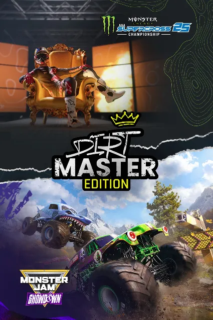 Monster Energy Supercross 25 X Monster Jam™ Showdown - Dirt Master Edition | XBOX | Н