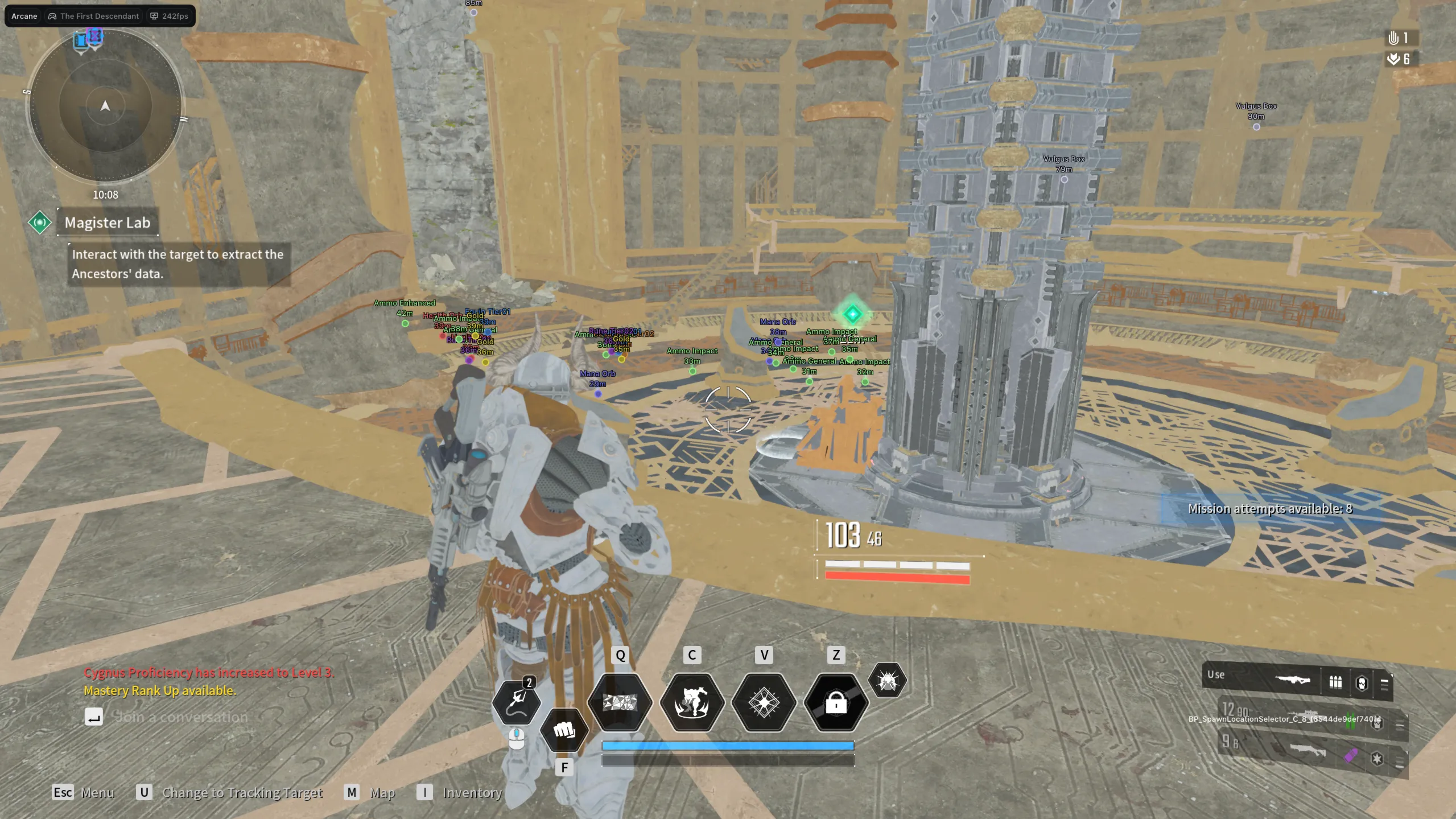 Рабочий чит Arcane для The First Descendan