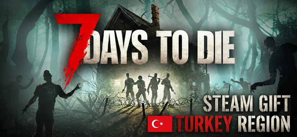 7 Days to Die — Steam Gift (Регион: ТУРЦИЯ 🇹🇷)