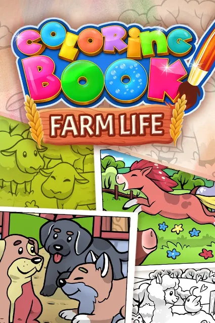 Coloring Book: Farm Life | XBOX+PC | На любой аккаунт