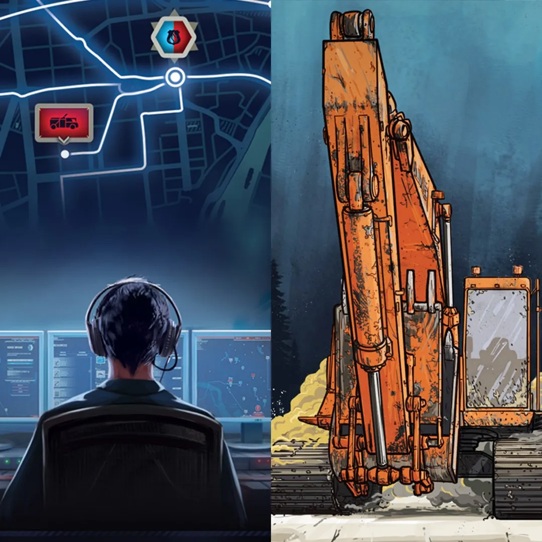 Simulator Bundle: Gold Mining Simulator and 911 Operator | XBOX | For any account