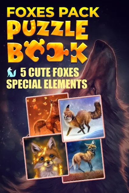 Puzzle Book: Foxes Pack | XBOX+PC | На любой аккаунт
