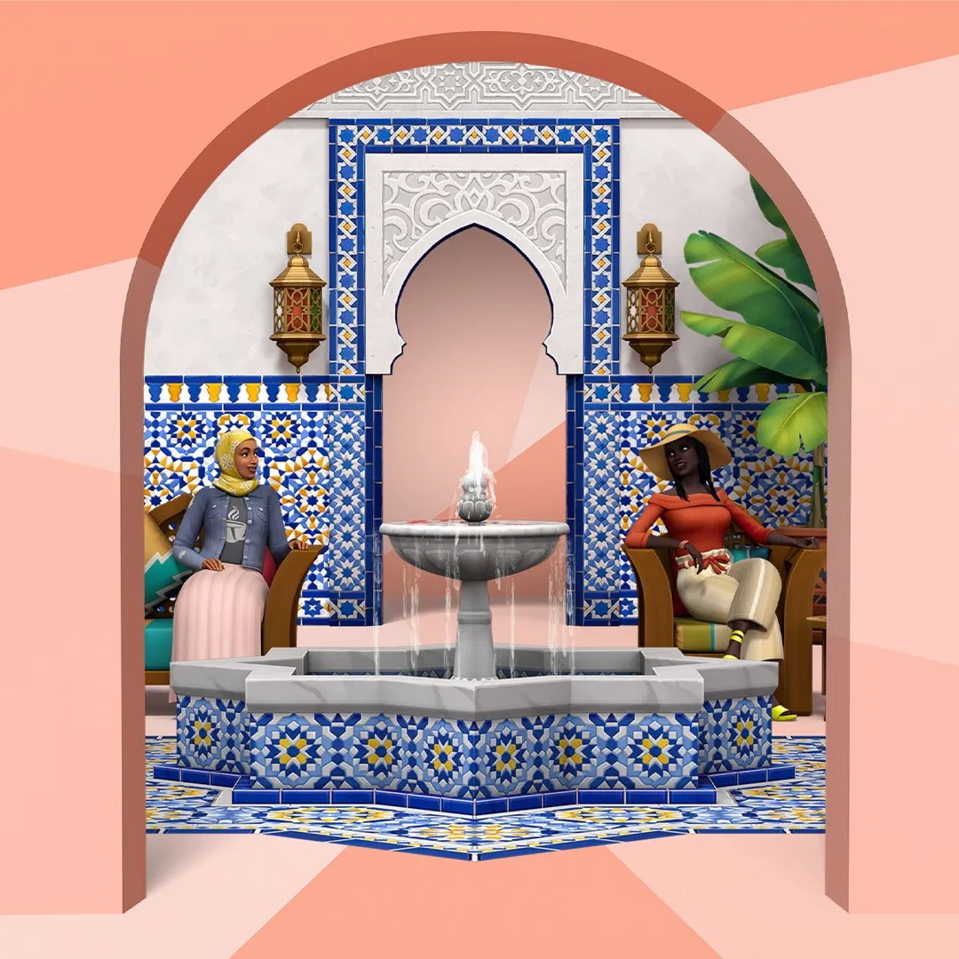 The Sims™ 4 Courtyard Oasis Kit | XBOX | For any account