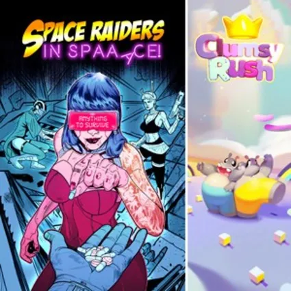 Space Raiders in Space + Clumsy Rush | XBOX | На любой аккаунт