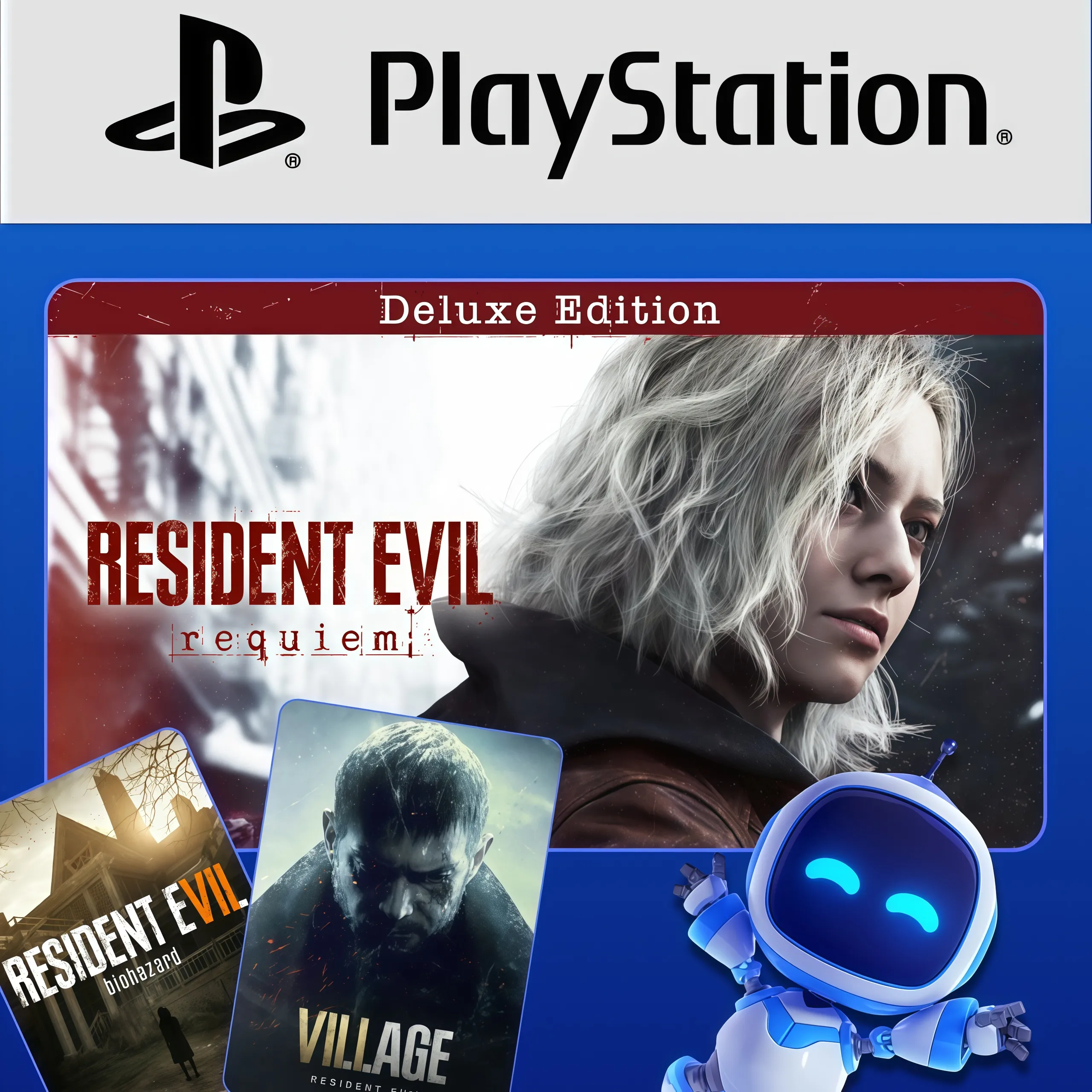 RESIDENT EVIL REQUIEM DELUXE П1\П2\П3 | PlayStation 5 (PS5) АККАУНТ