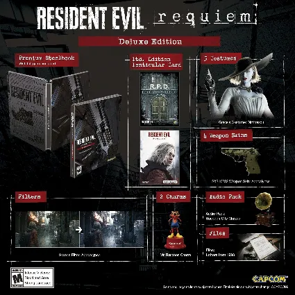 RESIDENT EVIL REQUIEM - DELUXE EDITION | ВСЕ ДОПОЛНЕНИЯ И БОНУСЫ | РЕГИОН FREE