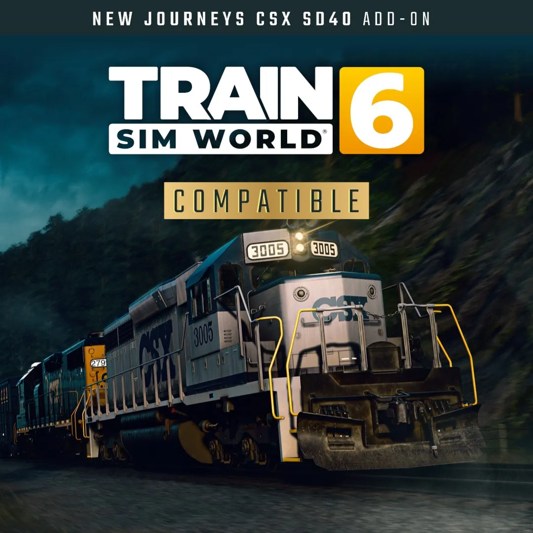 Train Sim World® 6: New Journeys - CSX SD40 | XBOX+PC | На любой аккаунт