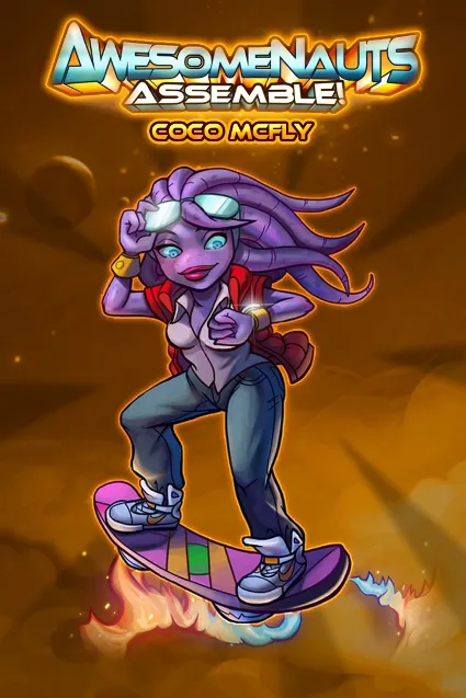 Coco McFly - Awesomenauts Assemble! Skin | XBOX | На любой аккаунт