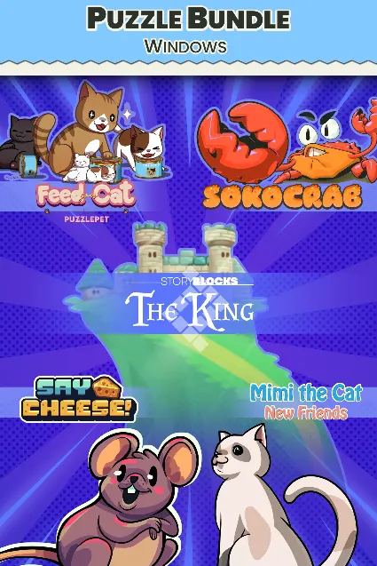 Cats games + Say Cheese + Sokocrab (MS BUNDLE) | XBOX+PC | На любой аккаунт