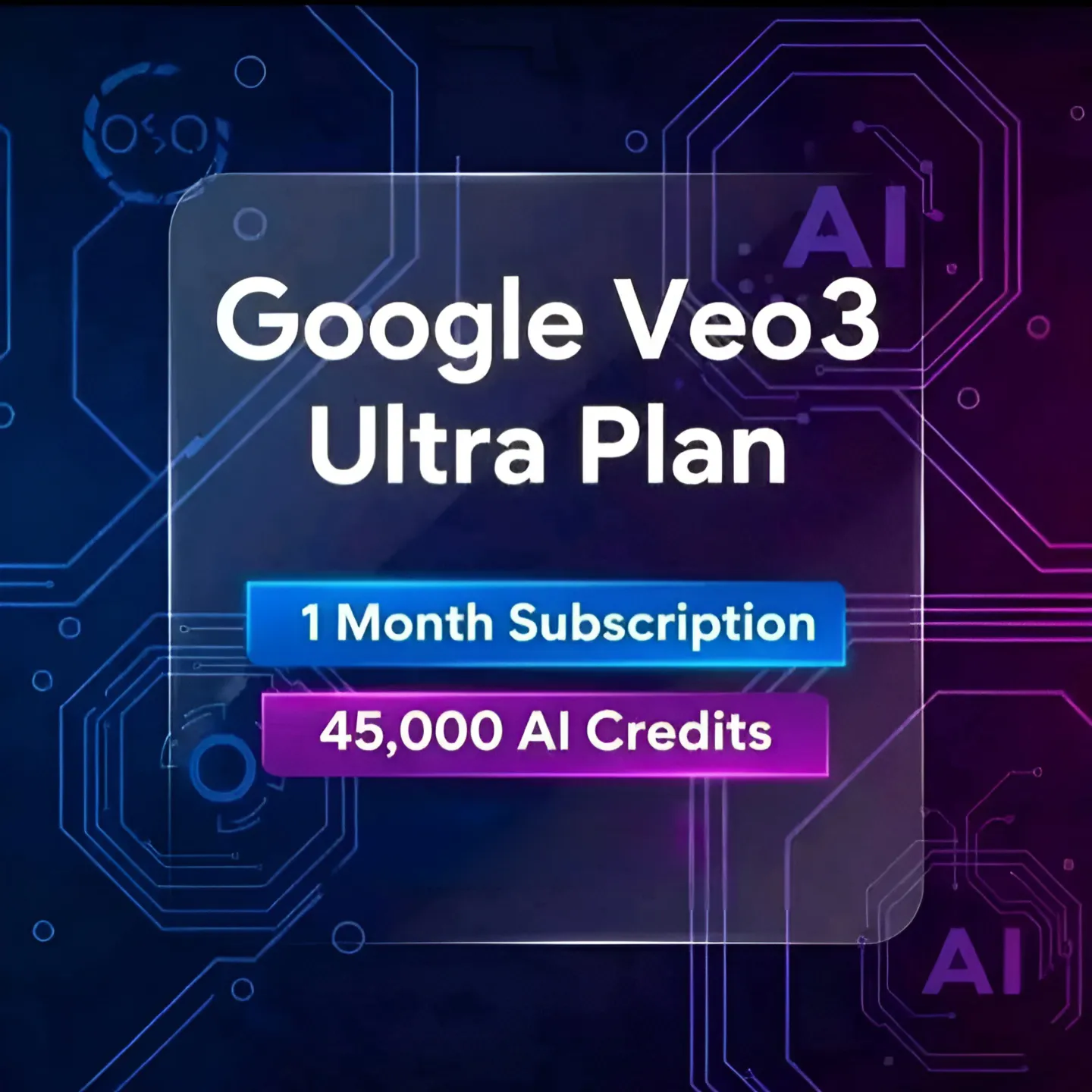 FLOW  - 1 M  AI ULTRA VEO 3.1  [45 000 КРЕДИТОВ FLOW]