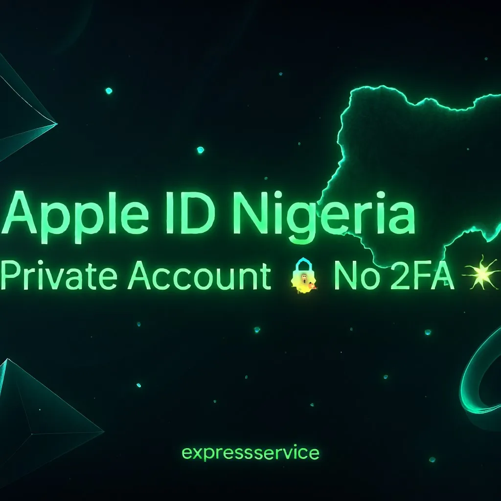 ???????? Apple ID Nigeria | Личный аккаунт  No 2FA  Полный доступ 