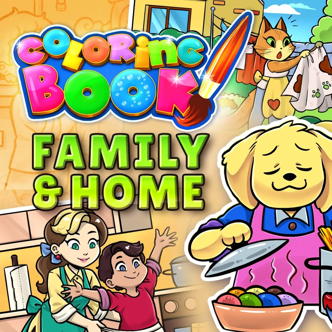 Coloring Book: Family & Home | XBOX+PC | На любой аккаунт