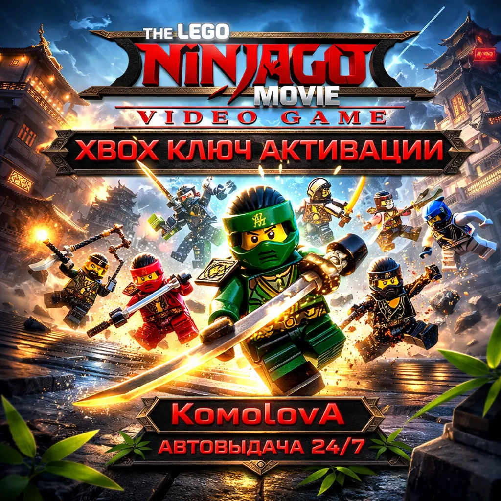 🌍Игра по фильму LEGO NINJAGO XBOX ONE / XBOX SERIES X|S КЛЮЧ 🔑