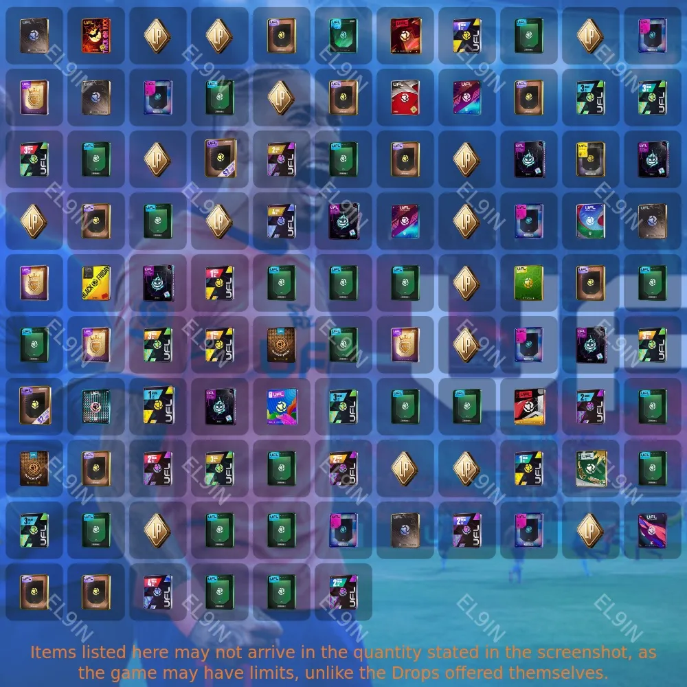 UFLТвич Дропсы105 предметов + 