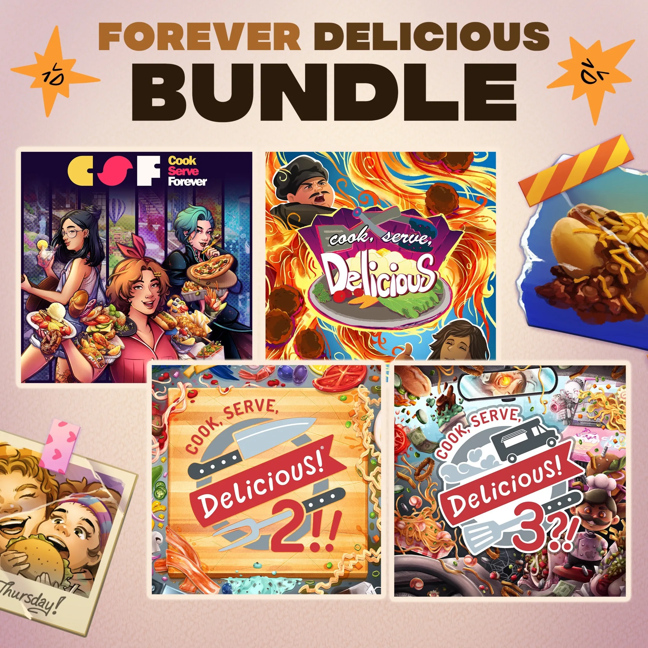 Forever Delicious Bundle! | XBOX | На любой аккаунт