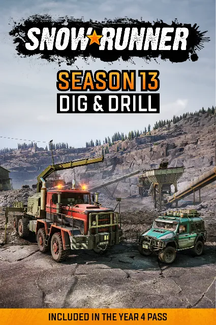 SnowRunner - Season 13: Dig and Drill (Windows) | PC | На любой аккаунт