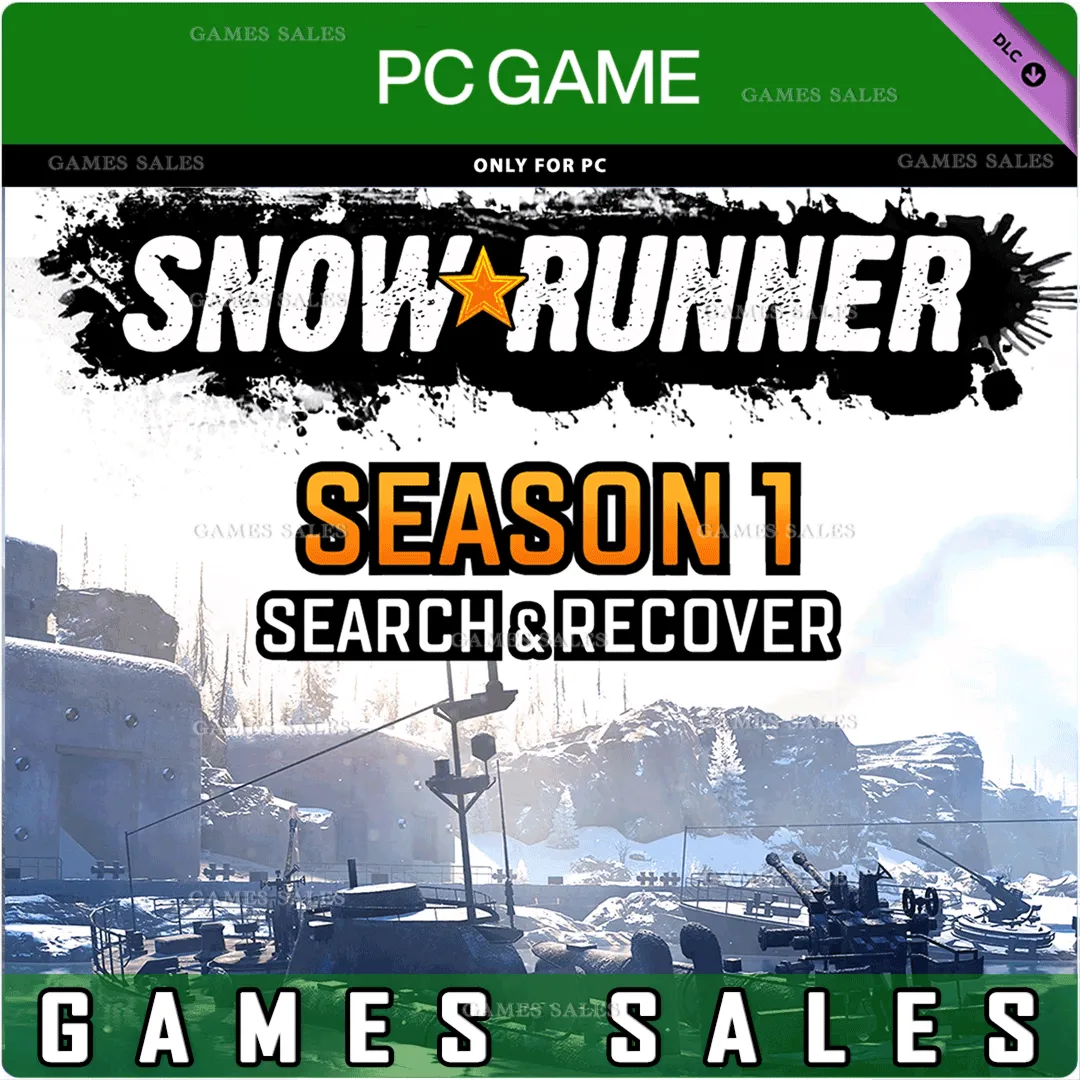 ️SNOWRUNNER - SEASON 1: SEARCH & RECOVER (WINDOWS 10)️PC WINКЛЮЧ