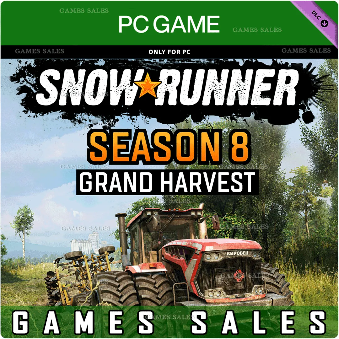 ️SNOWRUNNER - SEASON 8: GRAND HARVEST (WINDOWS)️PC WINКЛЮЧ