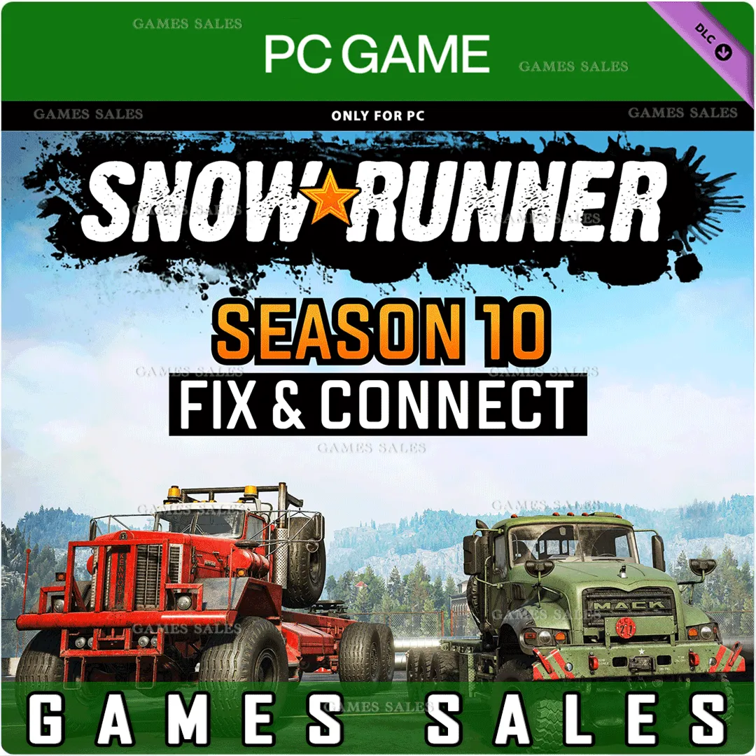 ️SNOWRUNNER - SEASON 10: FIX AND CONNECT (WINDOWS)️PC WINКЛЮЧ