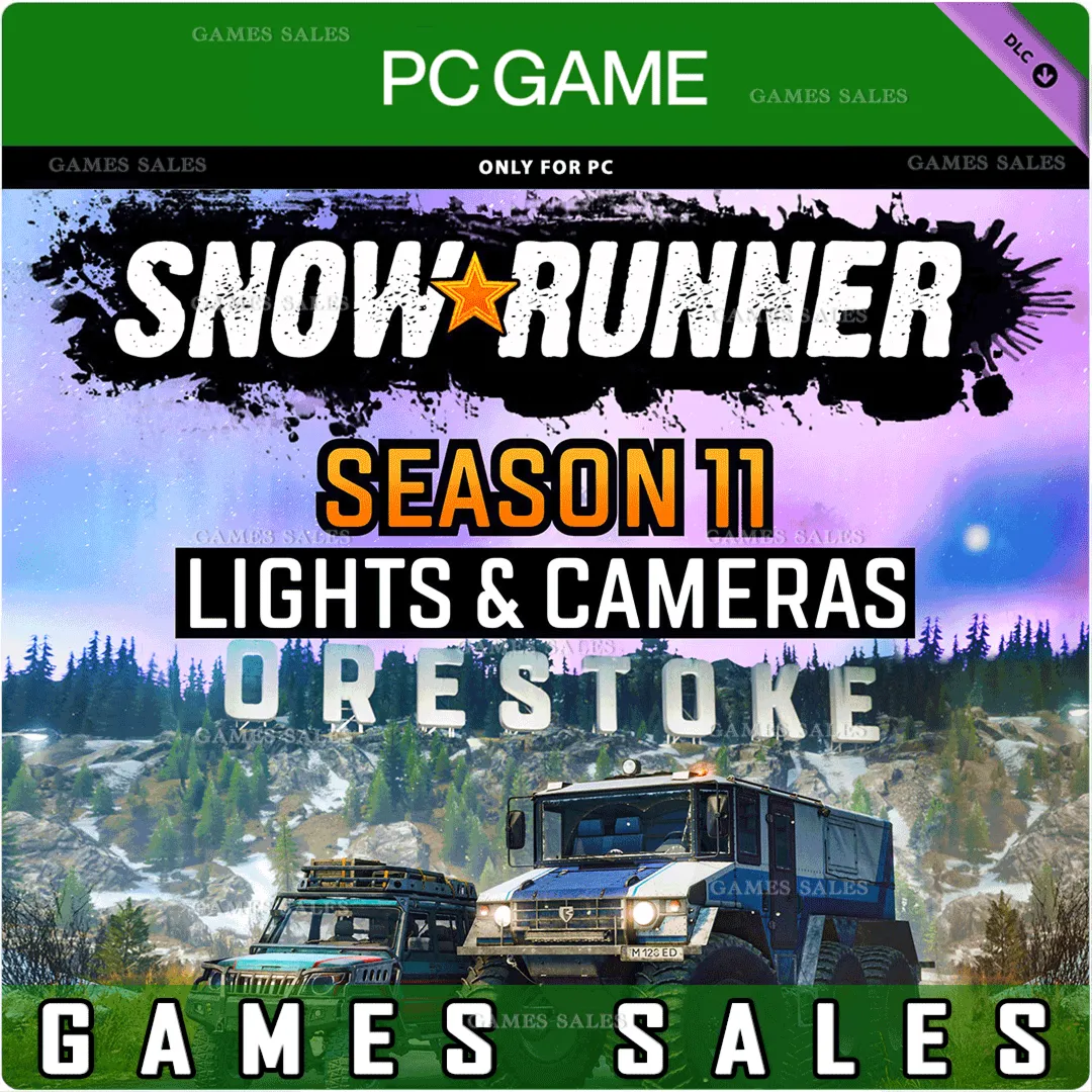 ️SNOWRUNNER - SEASON 11: LIGHT AND CAMERAS (WINDOWS)️PC WINКЛЮЧ
