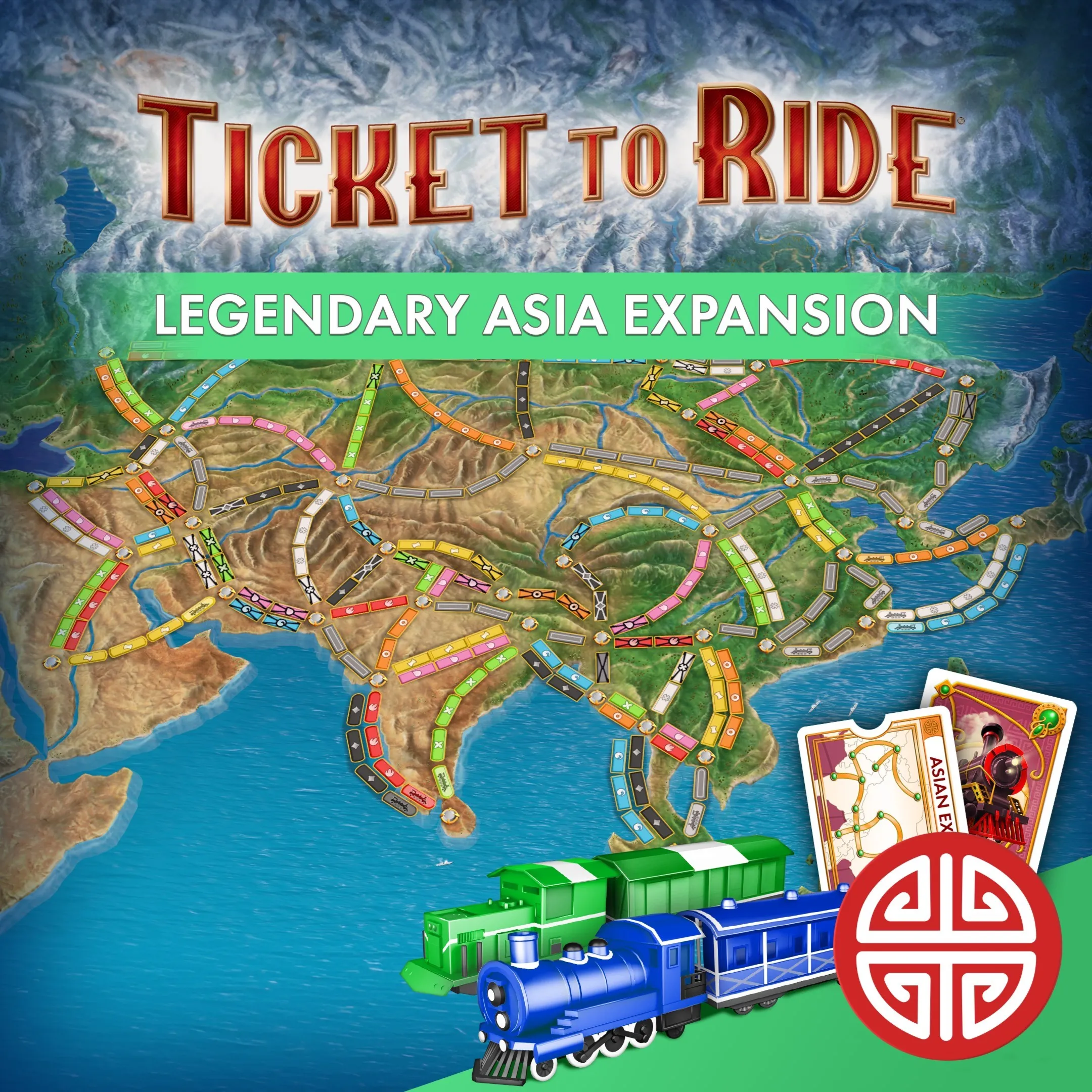 Ticket to Ride®: Legendary Asia Expansion | XBOX+PC | На любой аккаунт
