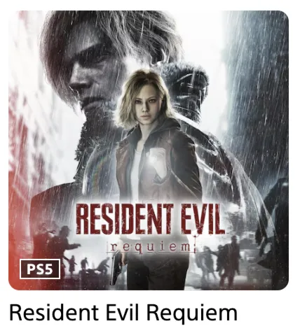 Resident Evil Requiem / активация ps5