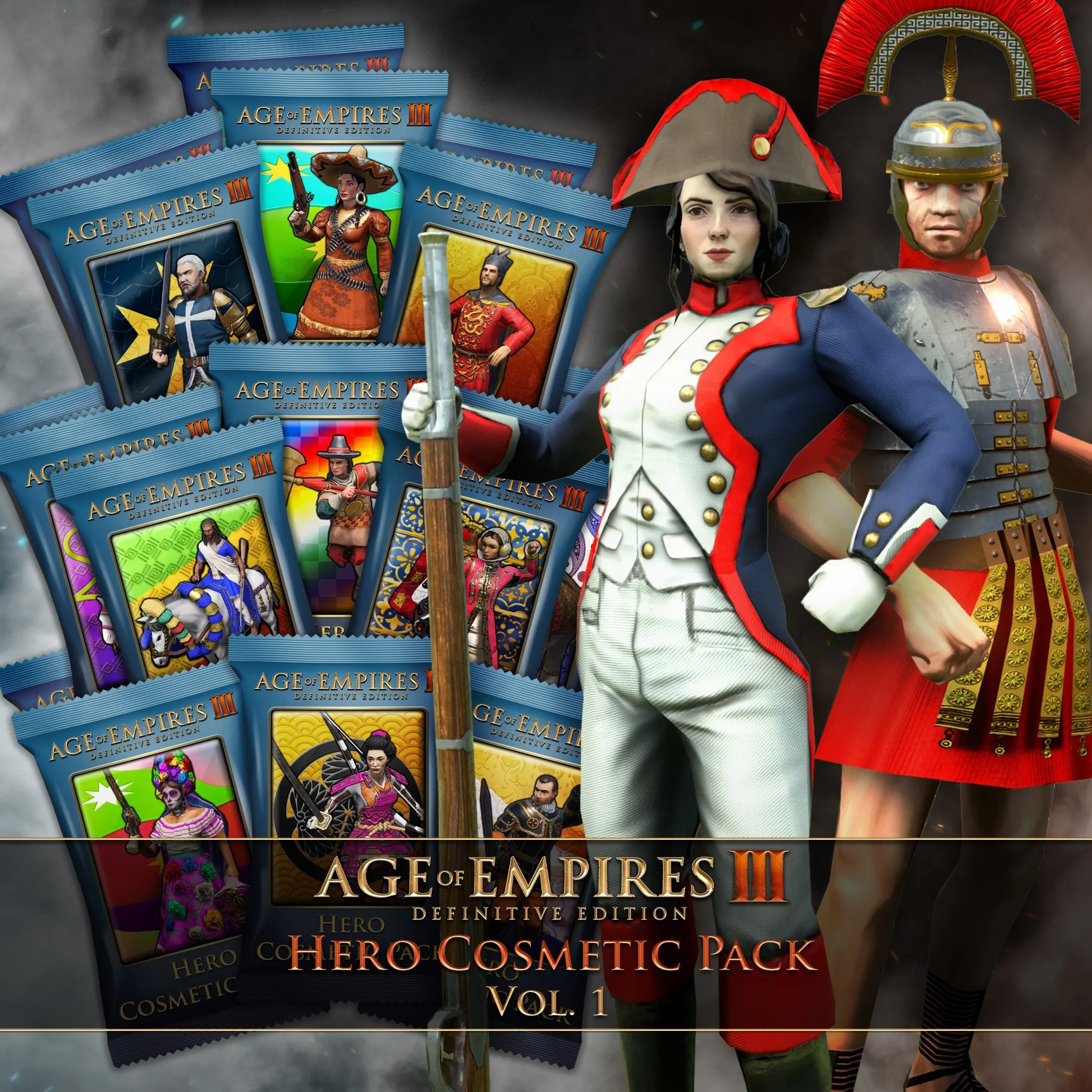 Age of Empires III: Definitive Edition – Hero Cosmetic Pack – Vol. 1 | PC | На любой