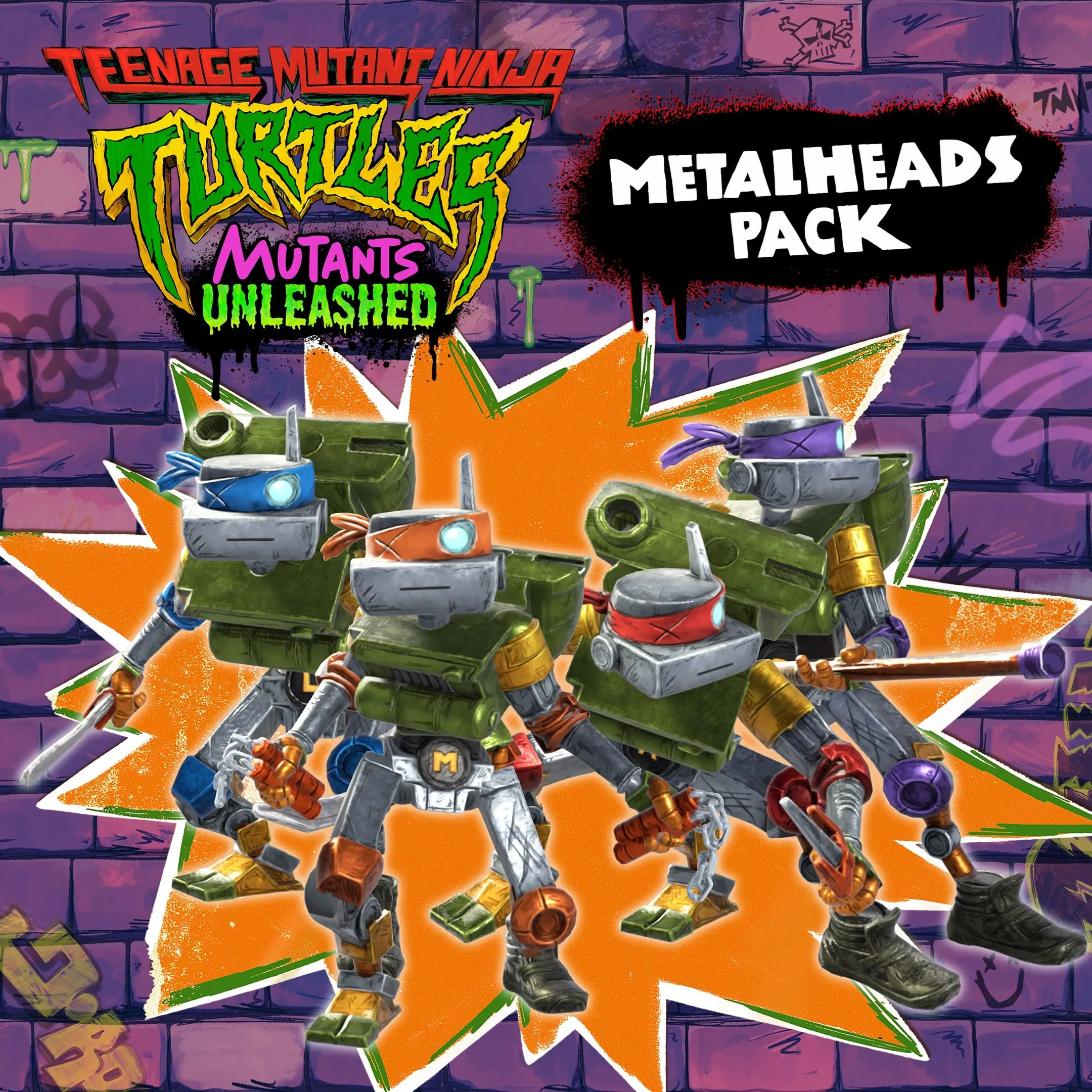Teenage Mutant Ninja Turtles: Mutants Unleashed - Metalheads Pack | XBOX+PC | На любо