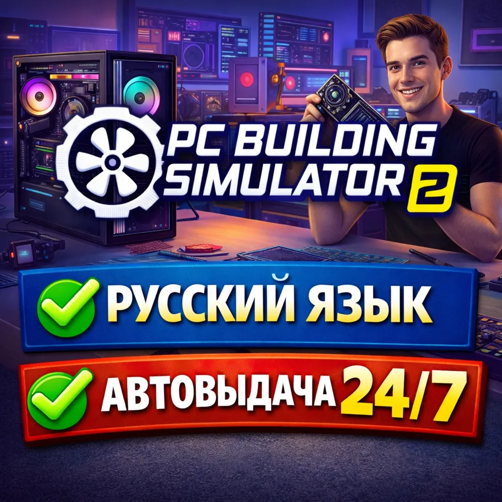 PC Building Simulator 2 | РУССКИЙ | АВТОВЫДАЧА 24/7