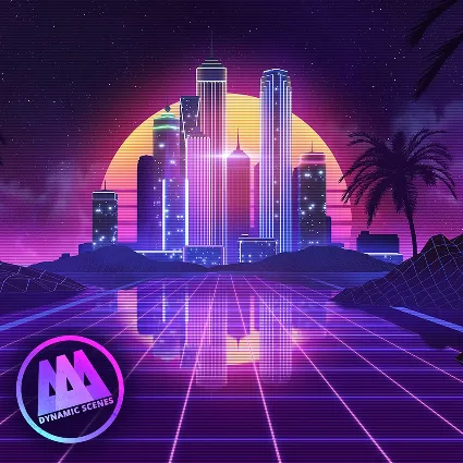 AAA Dynamic Scenes - Retro Night Ride Dynamic Scene | XBOX | На любой аккаунт