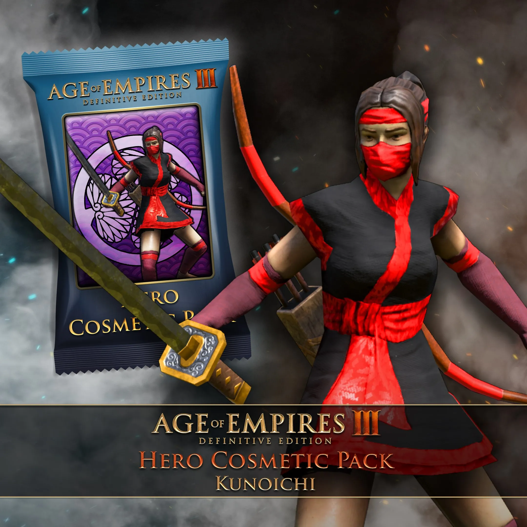 Age of Empires III: Definitive Edition – Hero Cosmetic Pack – Kunoichi | PC | На любо