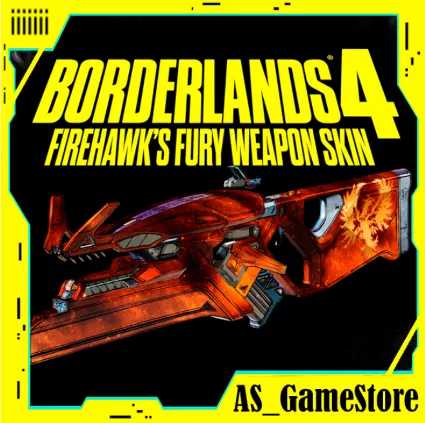 🔵 Borderlands 4 - Firehawks Fury Weapon Skin | PS5 Турция Украина