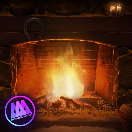 AAA Dynamic Scenes - Cozy Fireplace Nook Dynamic Scene | XBOX | На любой аккаунт