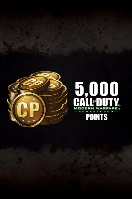 5,000 Call of Duty®: Modern Warfare® Remastered Points | XBOX | На любой аккаунт
