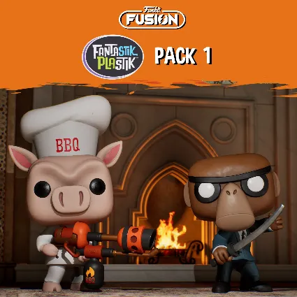 Funko Fusion - Fantastik Plastik Pack 1 - Monkey Assassin and Sam | XBOX | На любой а