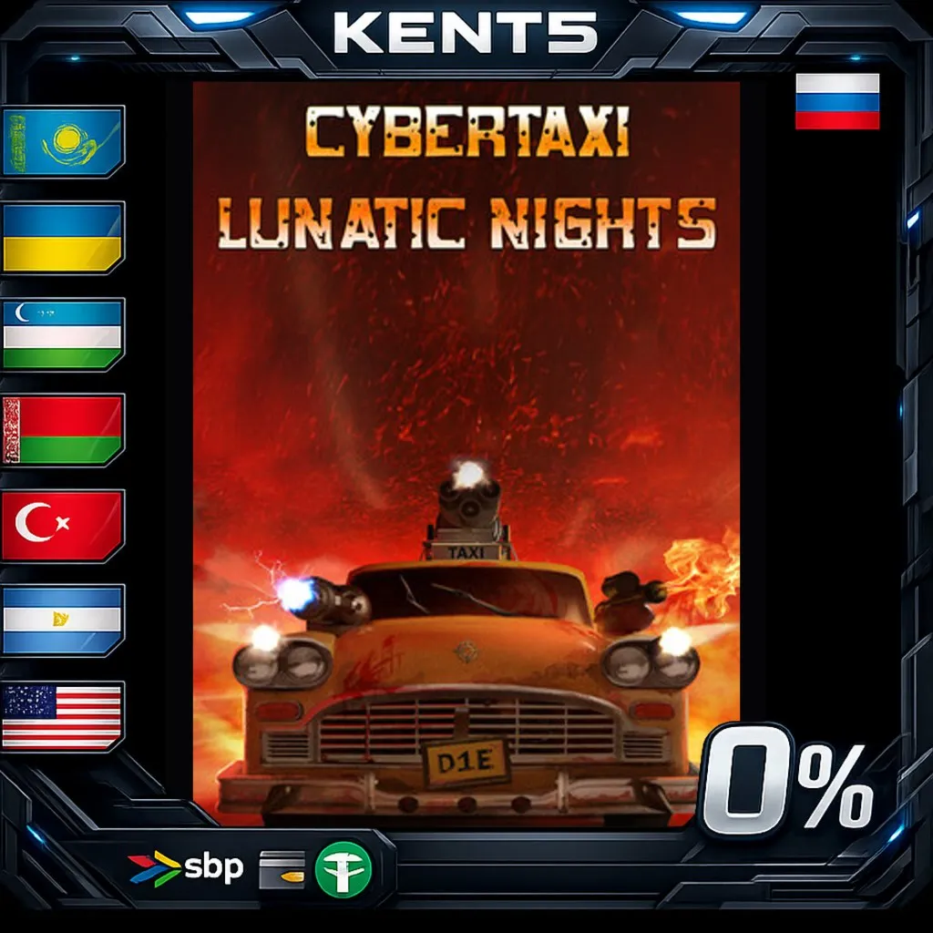 CyberTaxi: Lunatic Nights - Steam Gift